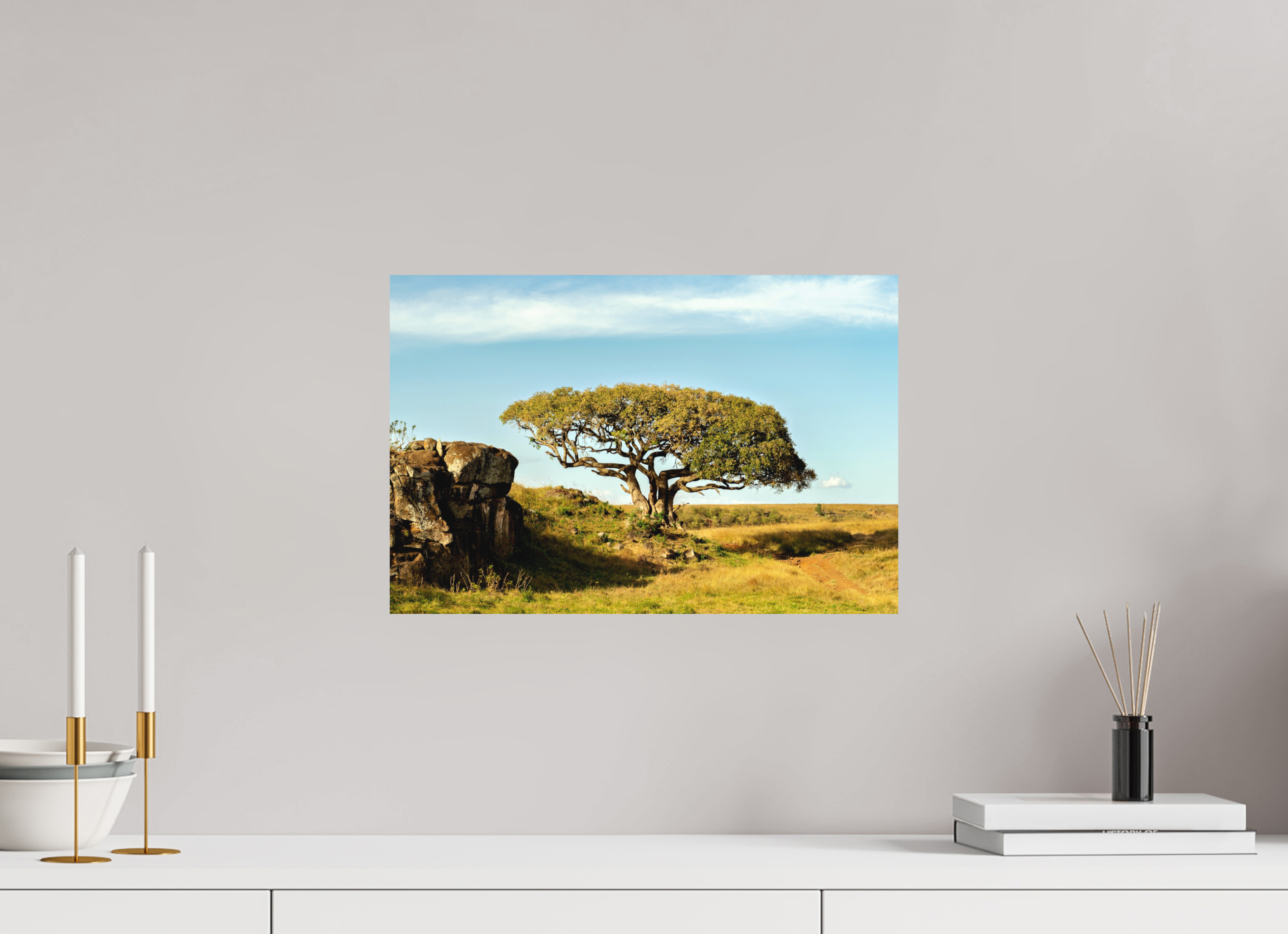 45 x 30 cm, Fine Art Print Smooth Her Majesty Tree