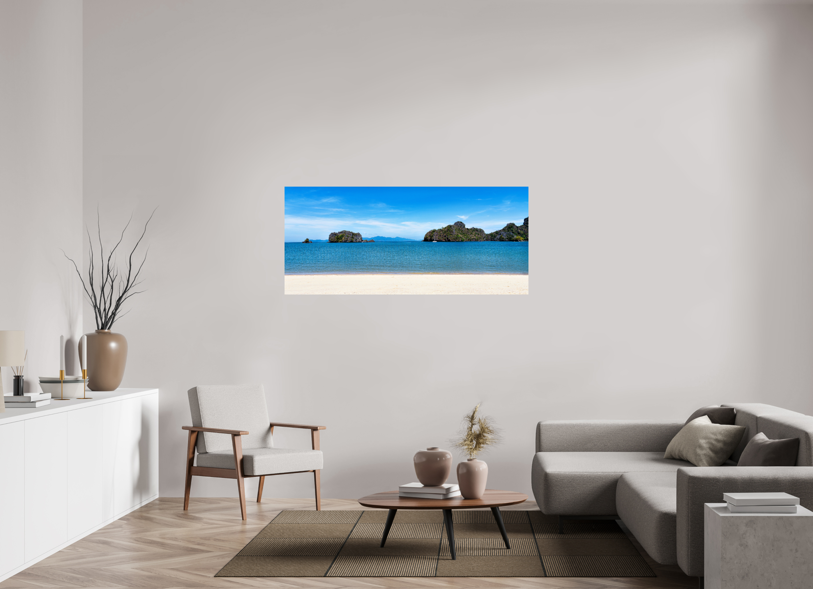 158.1 x 70 cm, Photo Print On Fuji Crystal DP II Tanjung Rhu Serenity, Langkawi