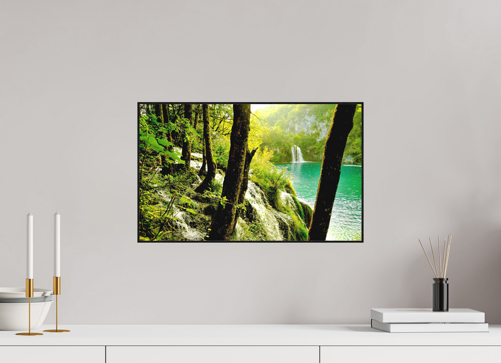 48.7 x 30 cm, Solid Wood Artbox A Lush Forest in Tears