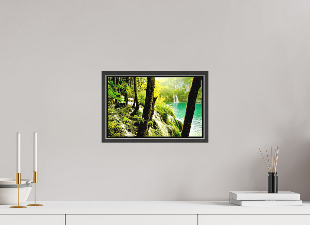 32.5 x 20 cm, Canvas A Lush Forest in Tears