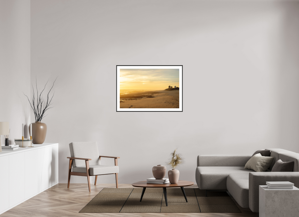 105 x 70 cm, Changeable Magnetic Frame - Hahnemühle Fineart Pearl Ancient Mills