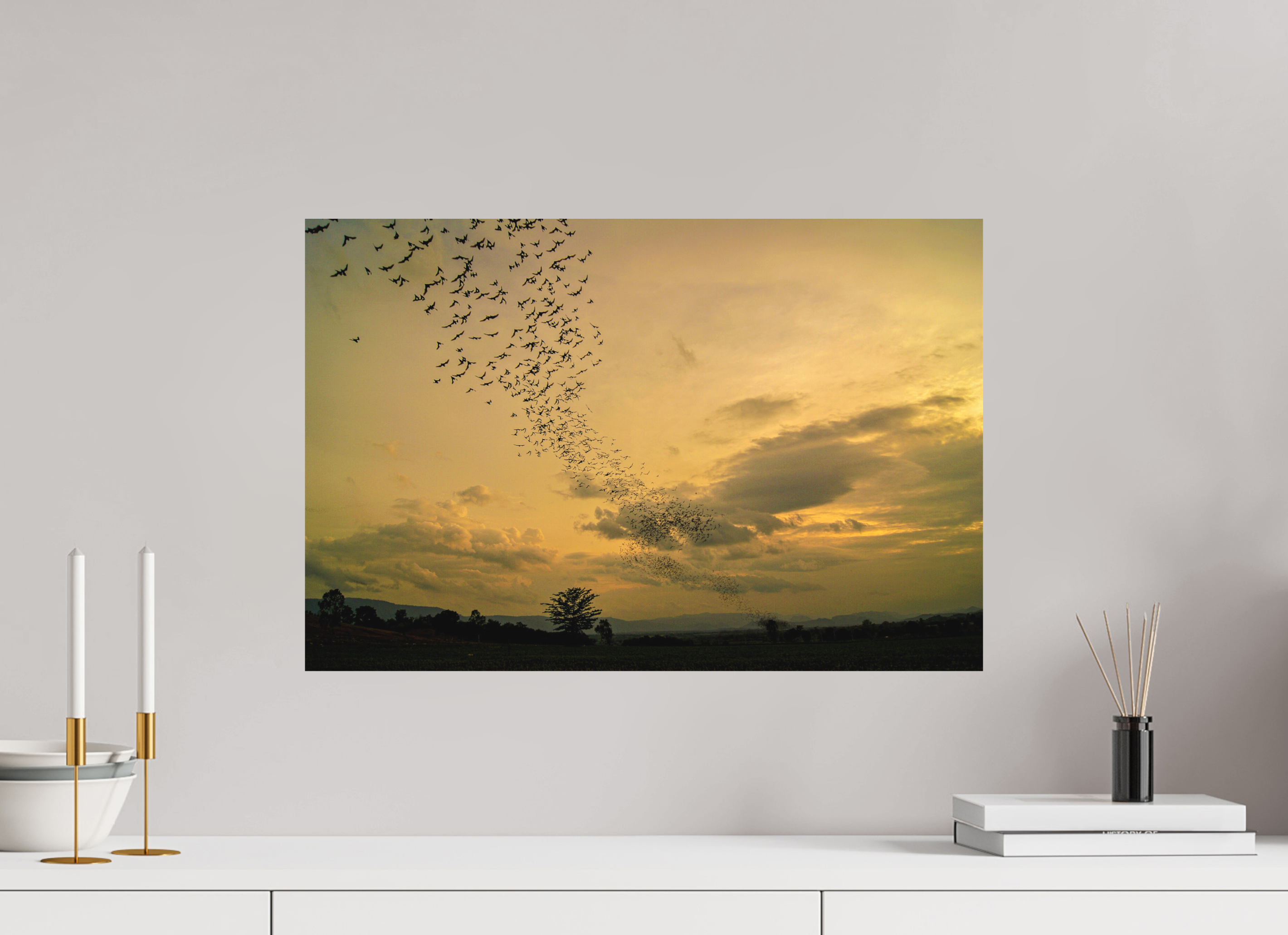 60 x 40 cm, Fine Art Print Smooth Dusk Emergence