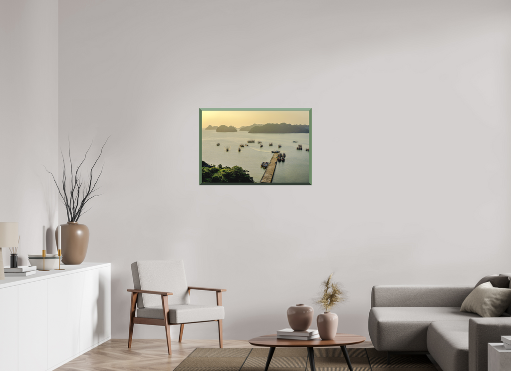 88.7 x 60 cm, Whitewall Design Edition Golden Harbour – Cat Ba Island, Vietnam