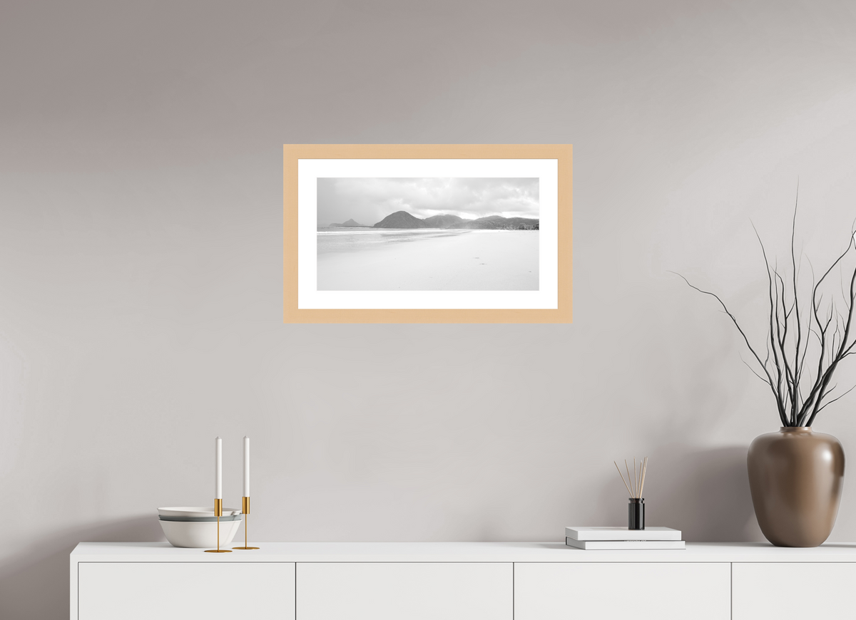 58 x 30 cm, Hamburg 40 mm with Frame Untamed Shores in Lombok - Indonesia