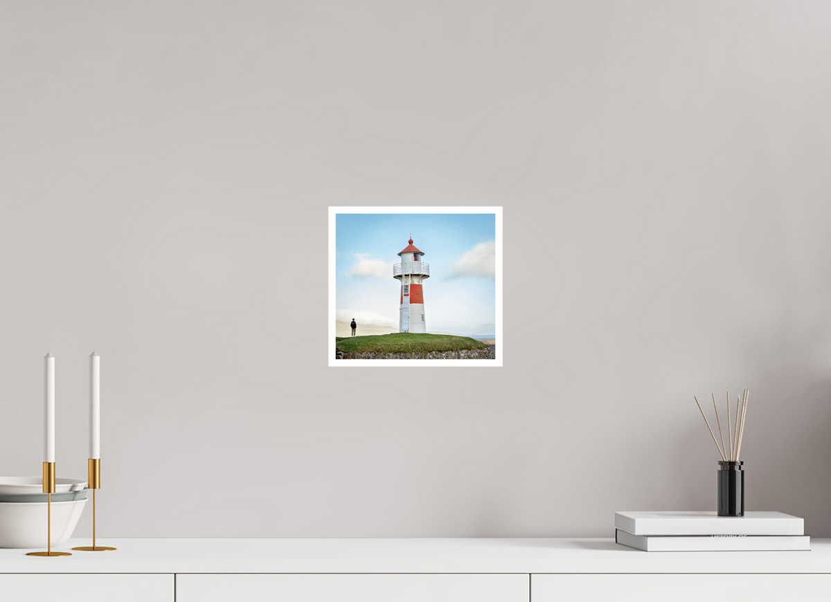 21.9 x 20 cm, Fujiflex High Gloss with 1 cm Border Edge of the Horizon