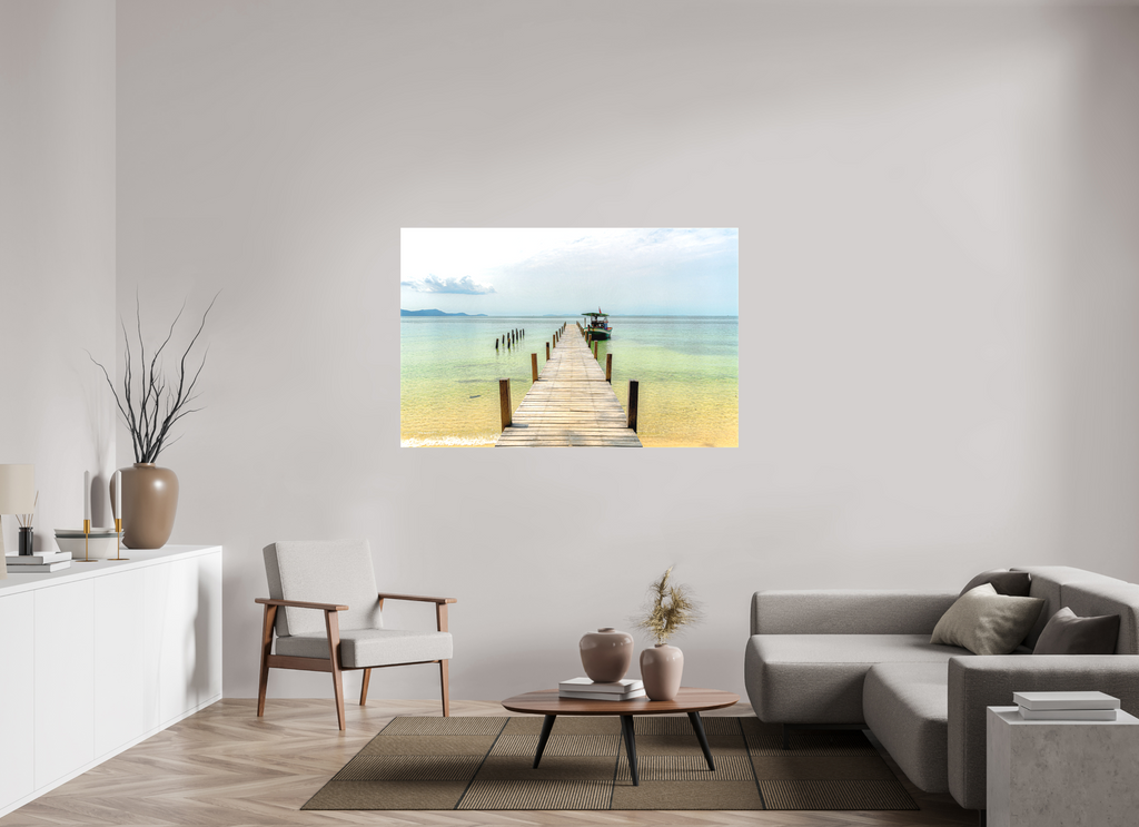 154.6 x 100 cm, Matte Canvas on Stretcher Frame Starfish Shores, Phú Quốc, Vietnam