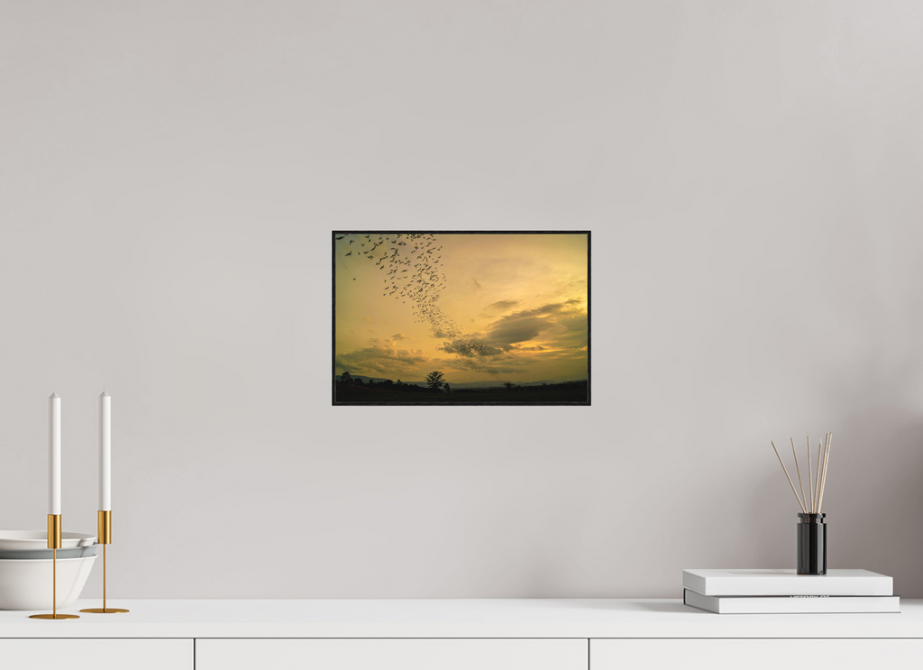 30 x 20 cm, Solid Wood Artbox Dusk Emergence