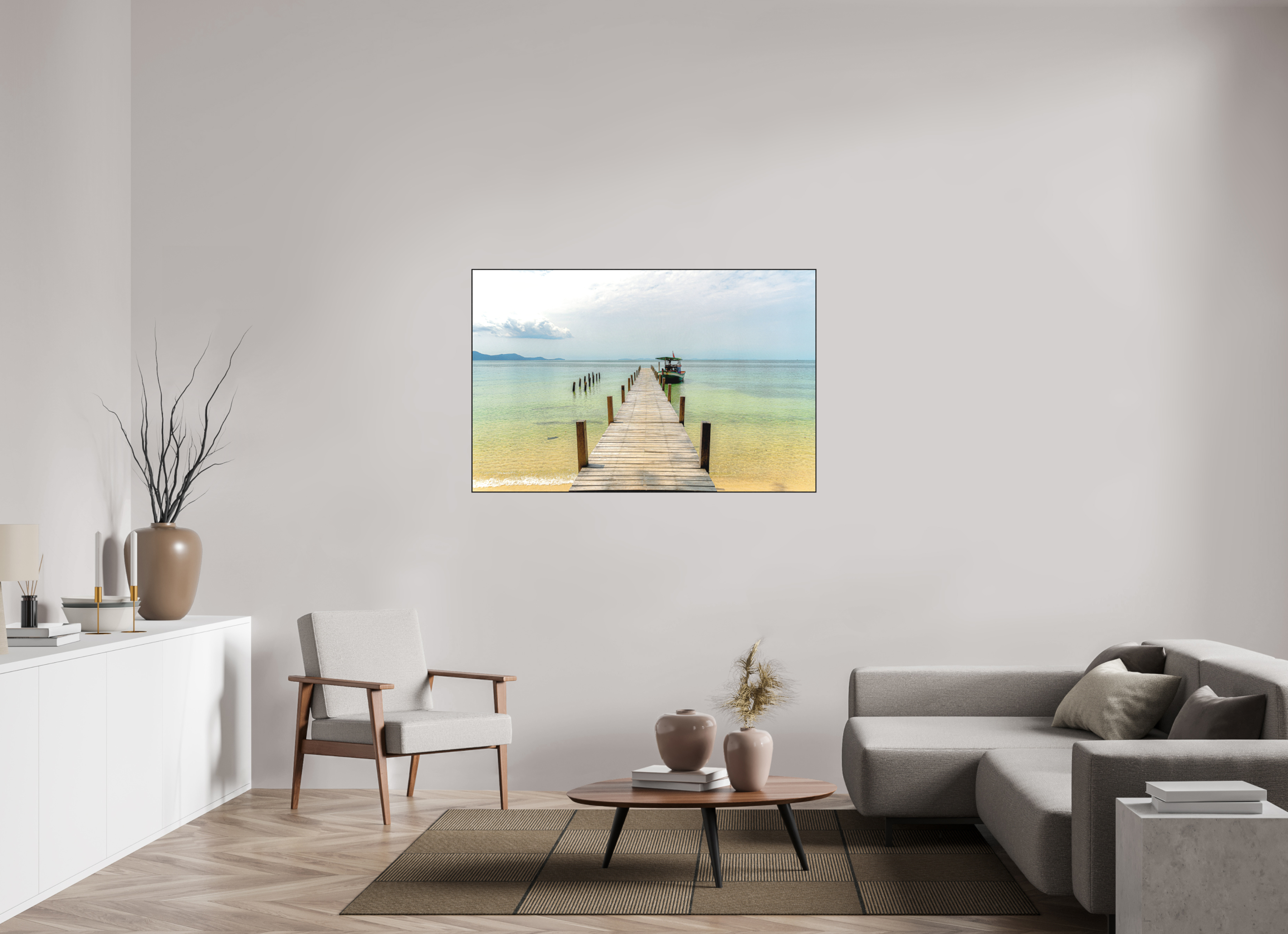 139.2 x 90 cm, Solid Wood Artbox Starfish Shores, Phú Quốc, Vietnam