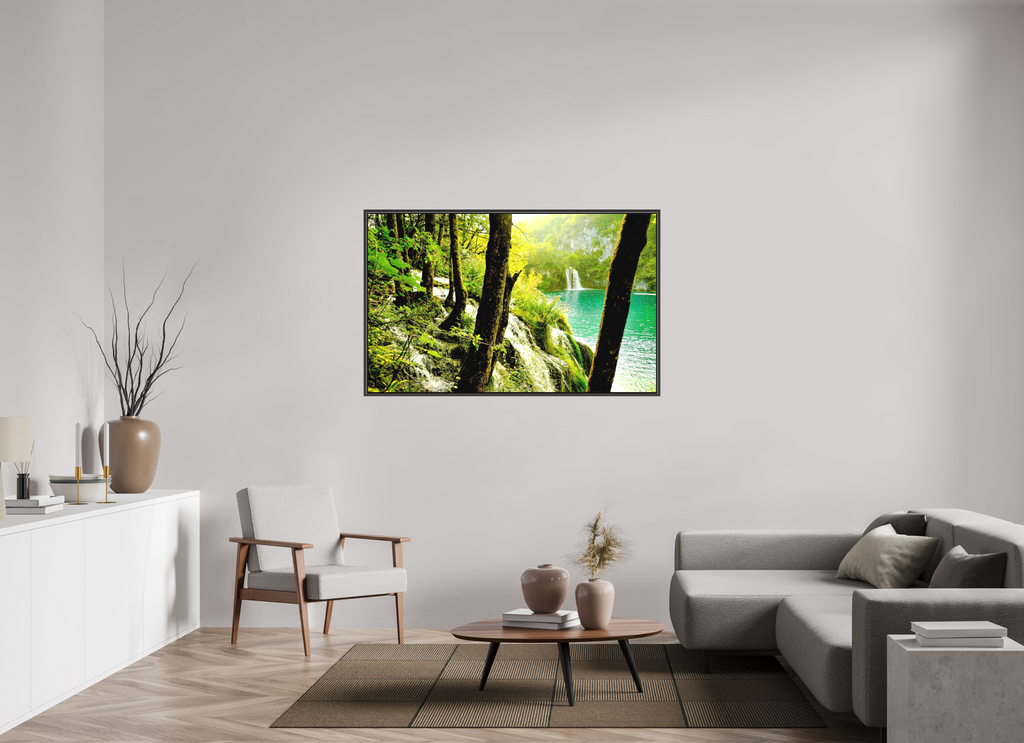 146.2 x 90 cm, Canvas A Lush Forest in Tears