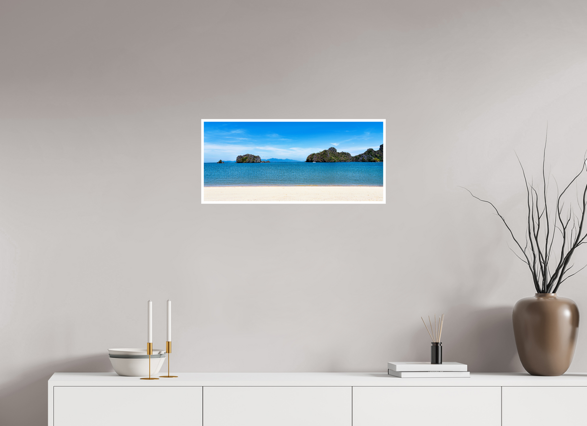 67.8 x 30 cm, Fujiflex High Gloss with 1 cm Border Tanjung Rhu Serenity, Langkawi, Malaysia