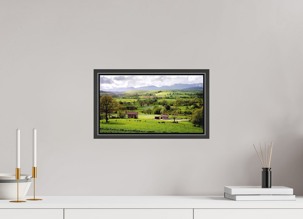 36.6 x 20 cm, Canvas Fields in Bloom, Galicia