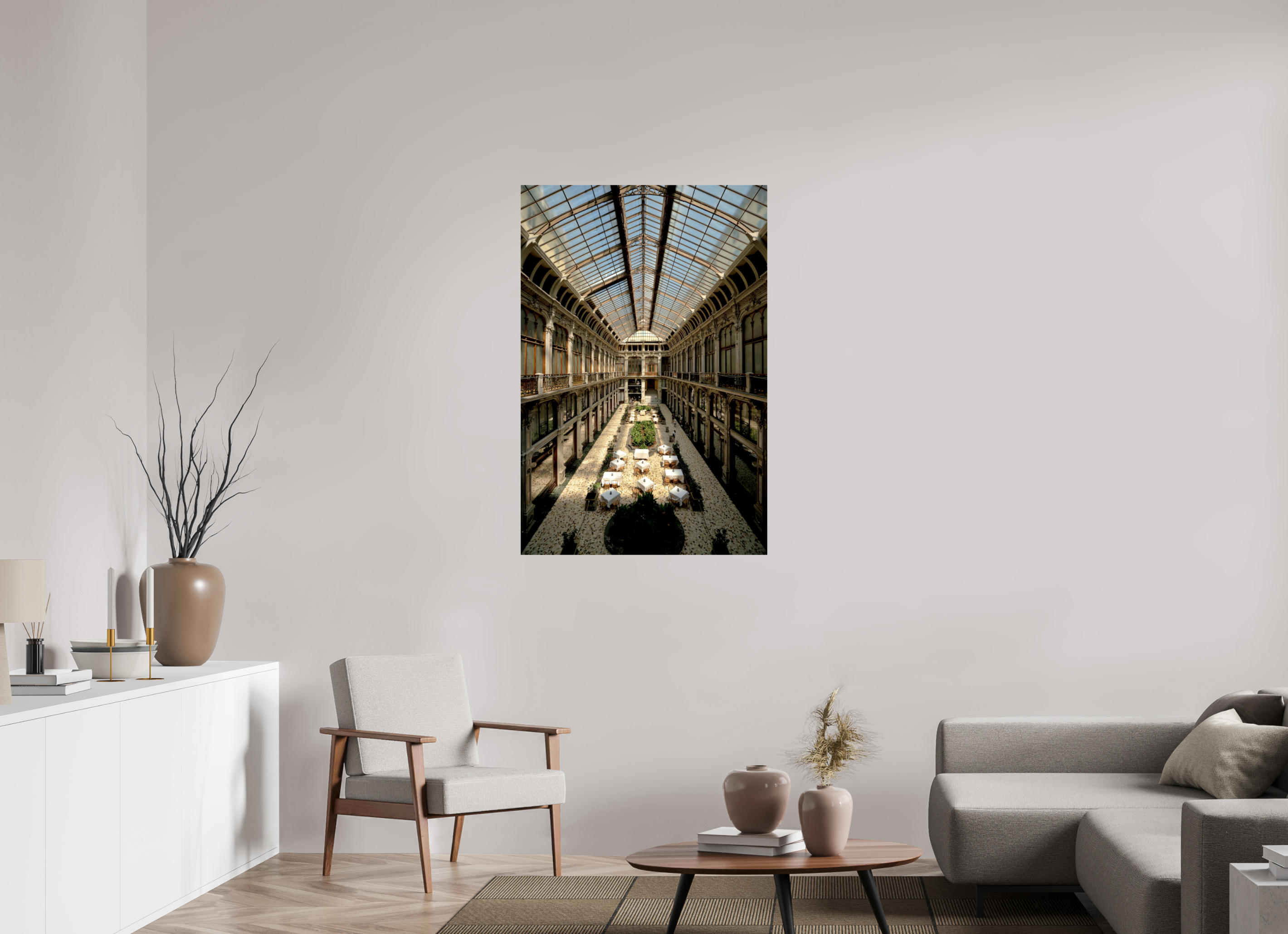 80 x 120 cm, PH Print On Fujiflex High Gloss Beneath the Glass Vault