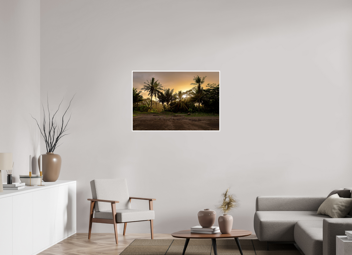 102.8 x 70 cm, Fujiflex High Gloss with 1 cm Border Evening Drift