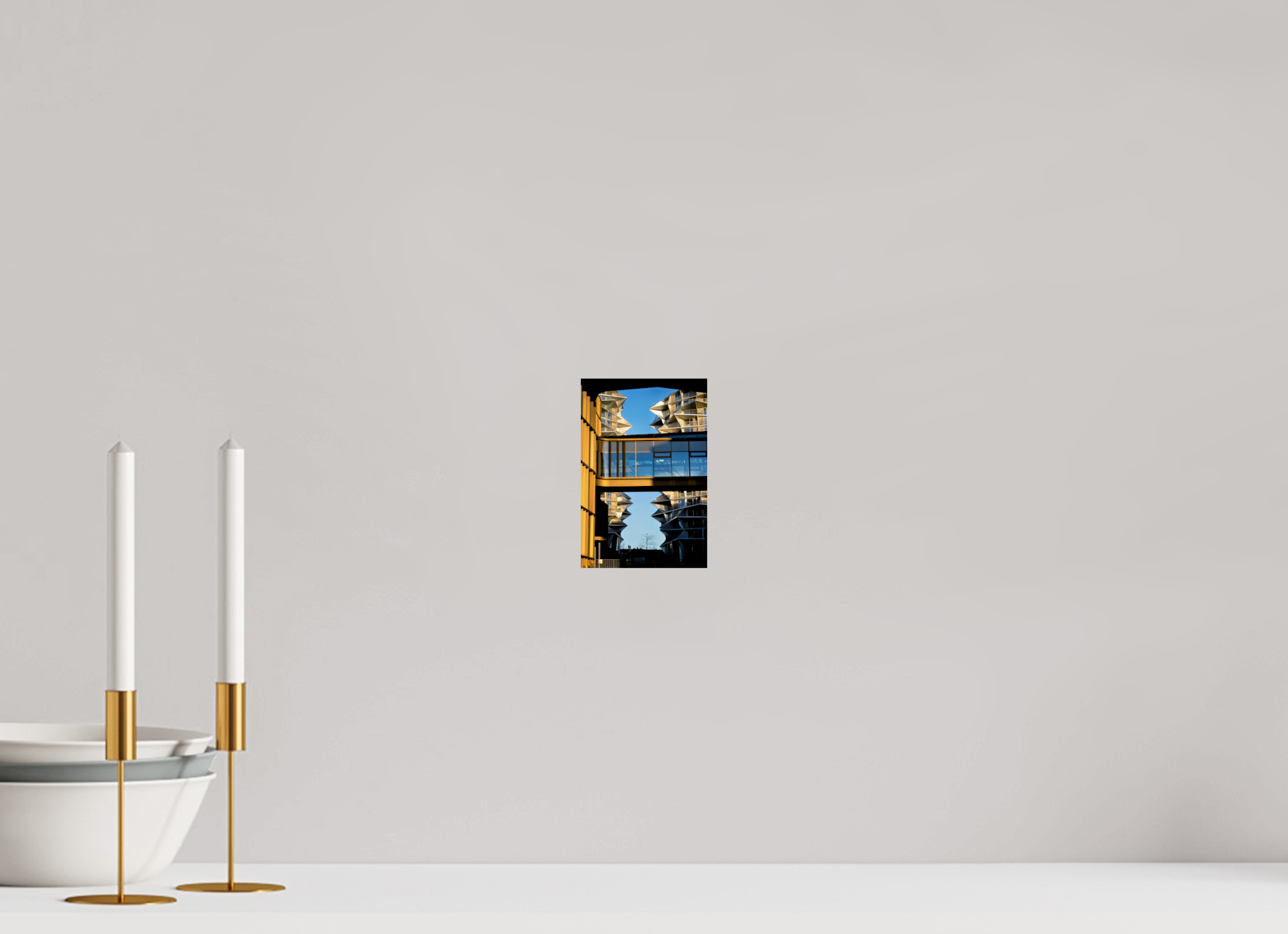 10 x 15 cm, Photo Print On Fuji Crystal DP II Between the Towers