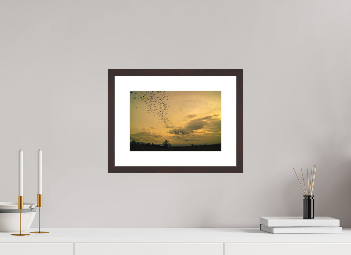 30 x 20 cm, Baryta Prestige II with Matte Float Glass Dusk Emergence