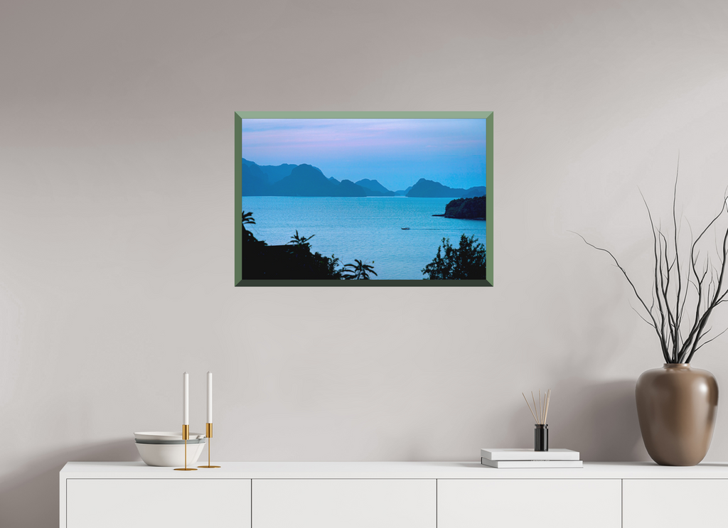 75 x 50 cm, Whitewall Design Edition Blue Silence at Dusk