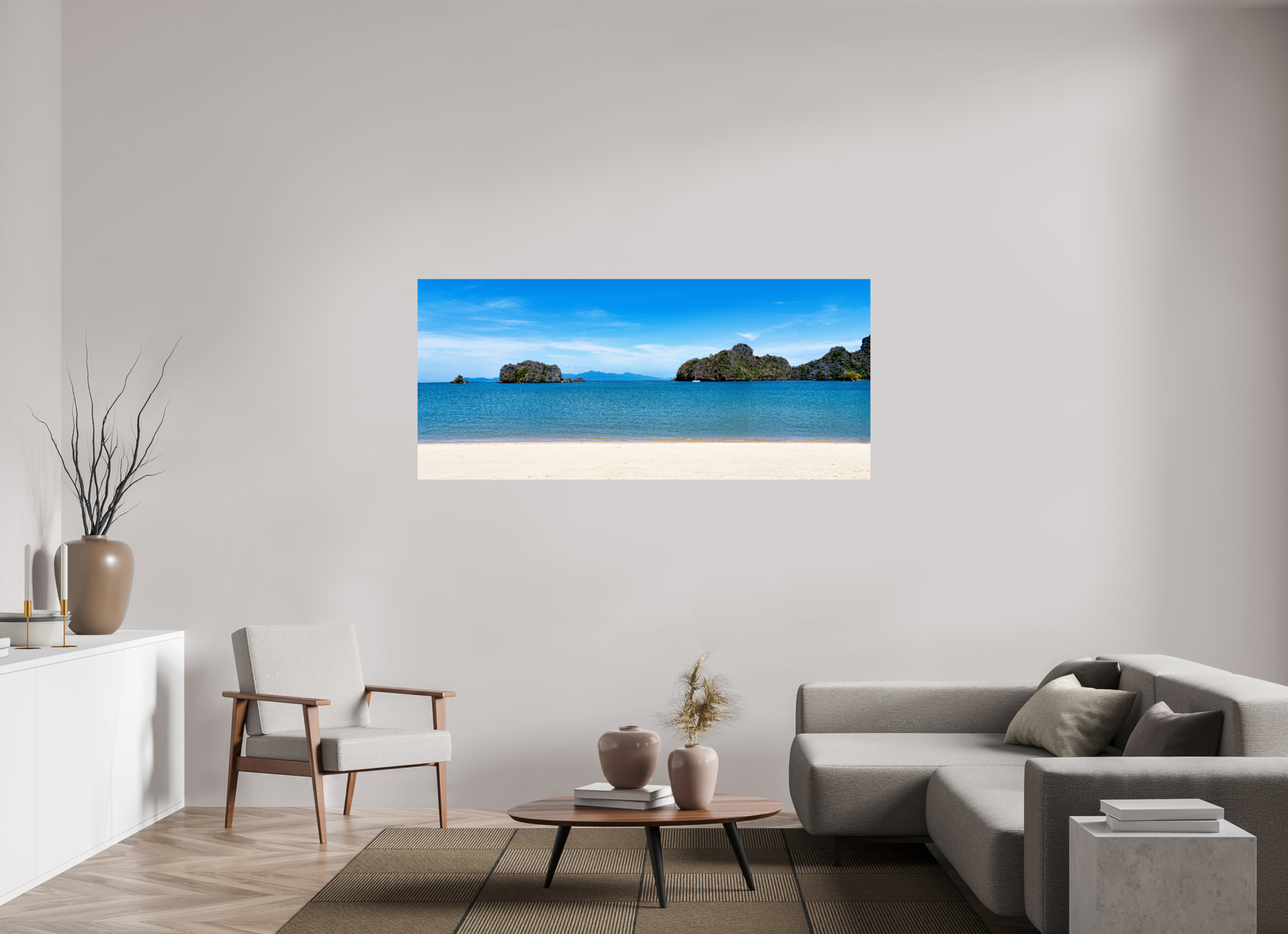 180.7 x 80 cm, Photo Print On Fuji Crystal DP II Tanjung Rhu Serenity, Langkawi