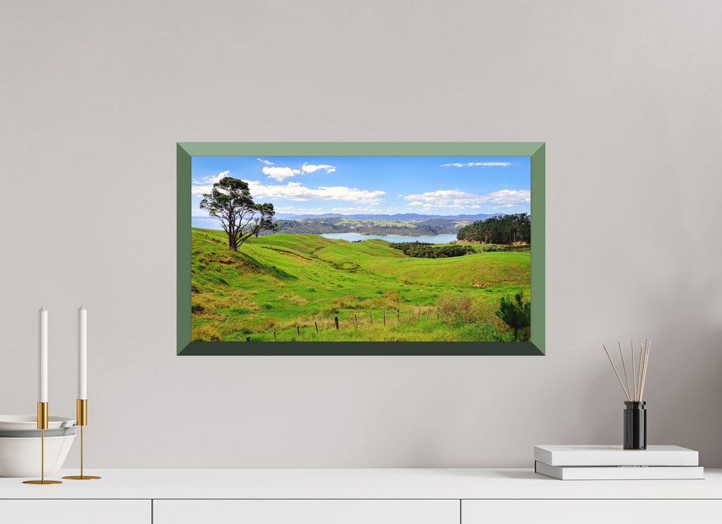 53.7 x 30 cm, Whitewall Design Edition Coromandel Landscape - New Zealand