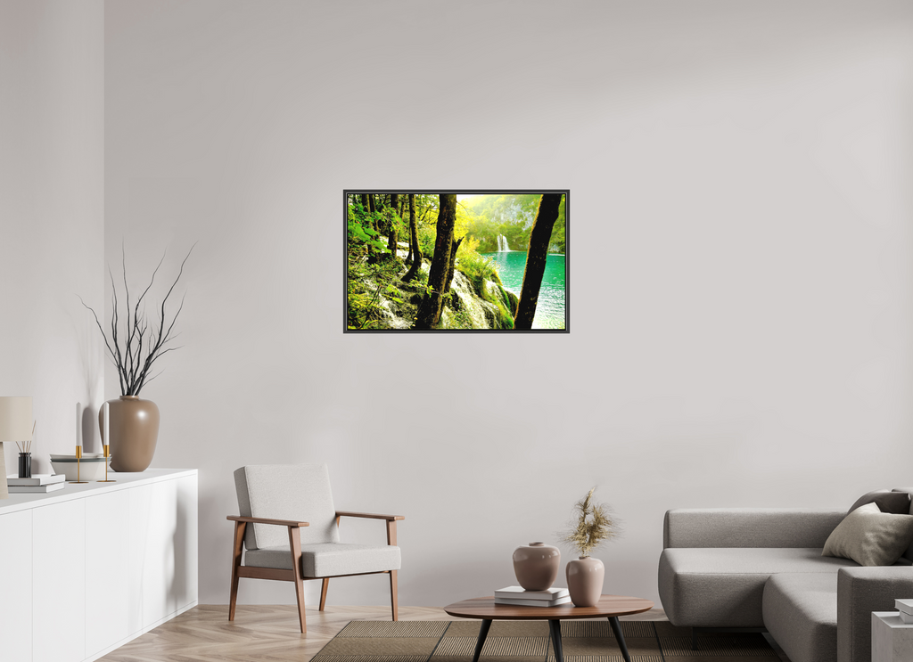 97.4 x 60 cm, Canvas A Lush Forest in Tears
