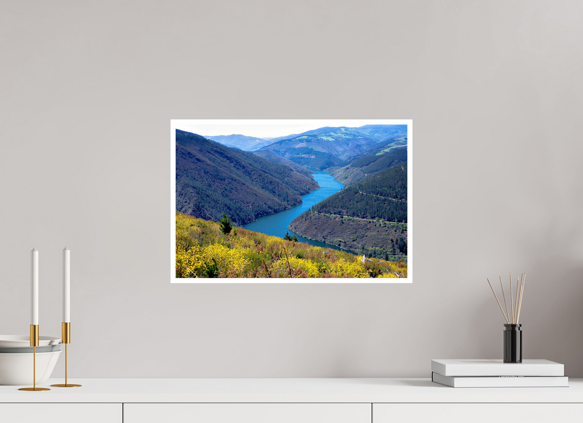 45.3 x 30 cm, Fujiflex High Gloss with 1 cm Border Blue River