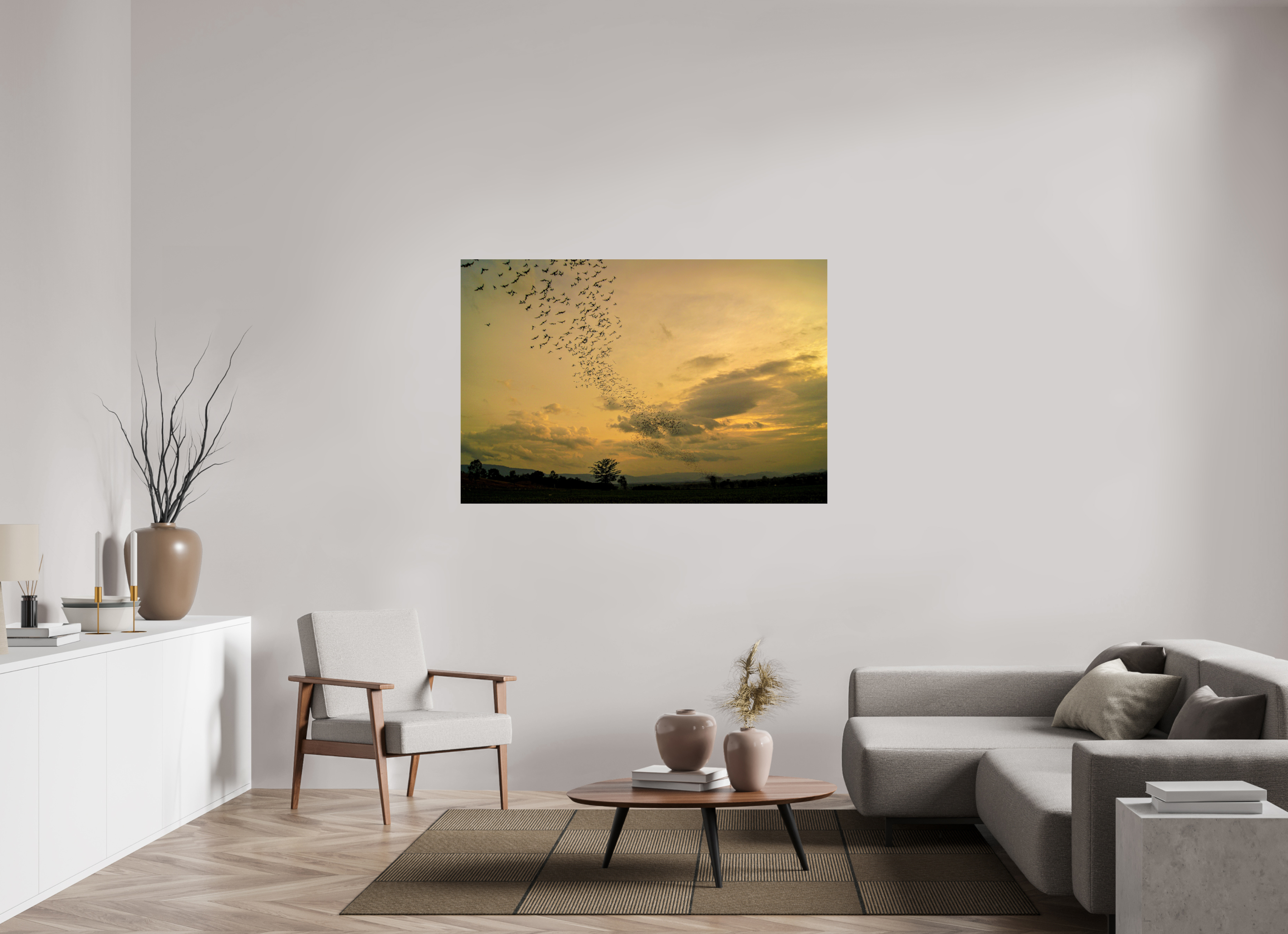 150 x 100 cm, PH Print On Fujiflex High Gloss Dusk Emergence