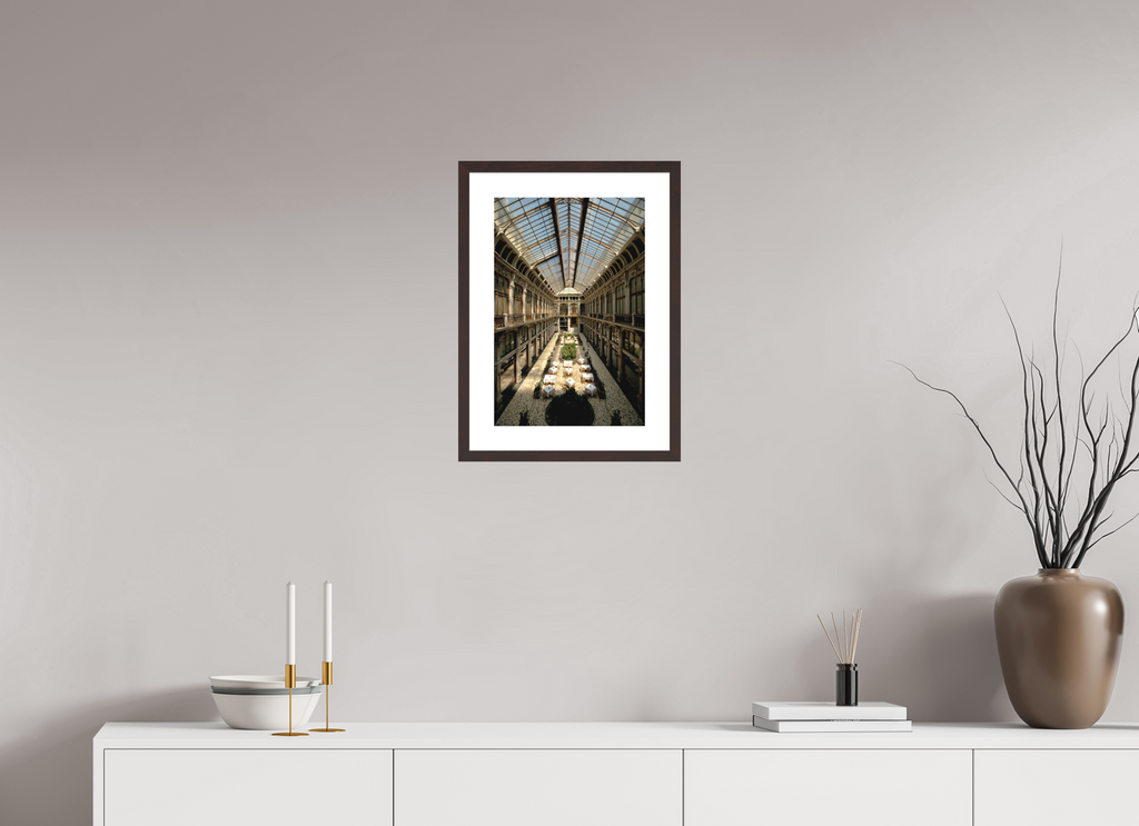 30 x 45 cm, Baryta Prestige II with Matte Float Glass Beneath the Glass Vault