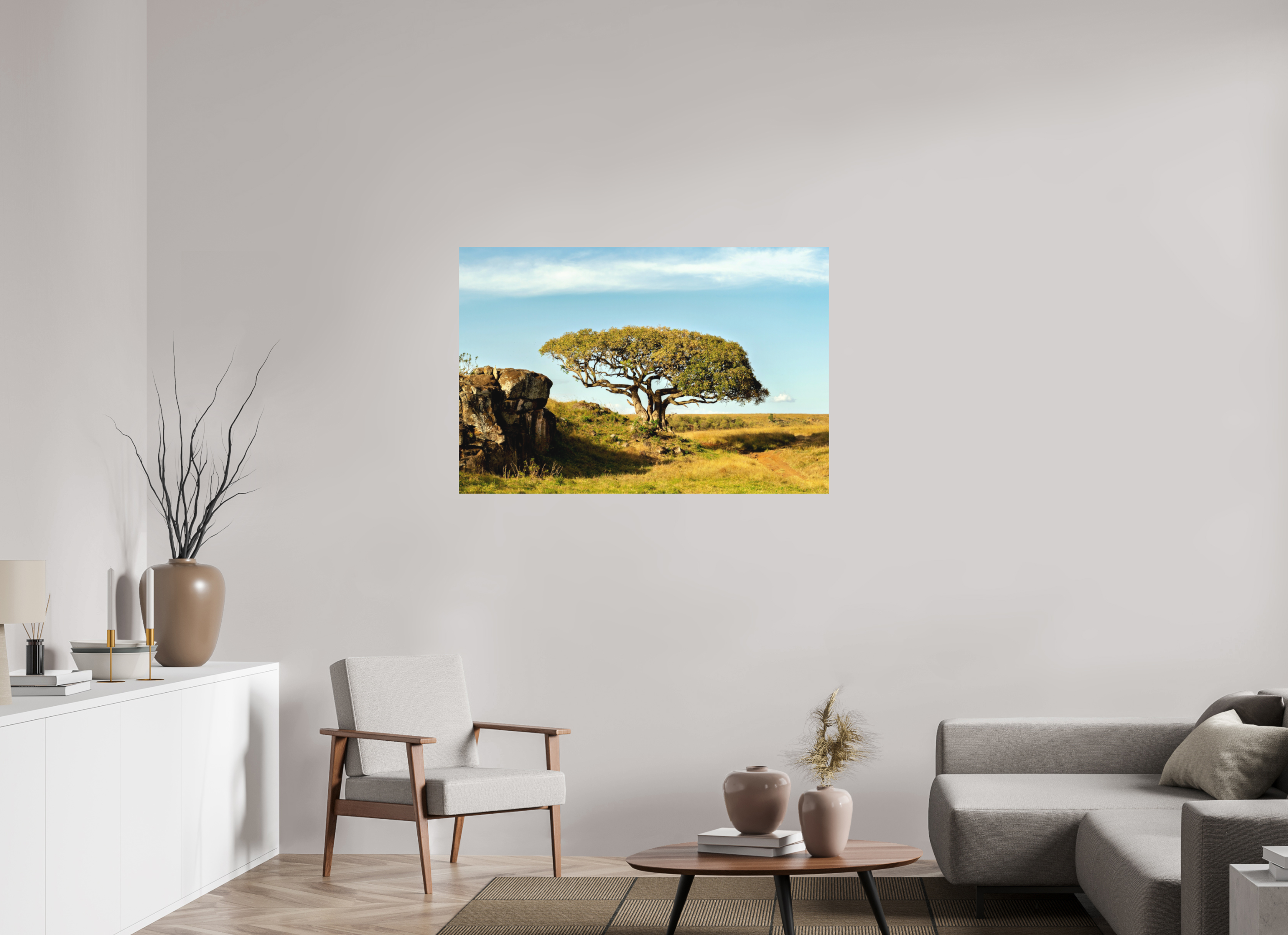 120 x 80 cm, Fine Art Print Smooth Her Majesty Tree