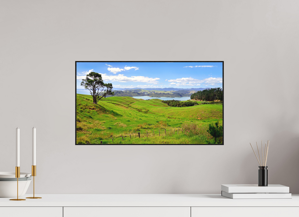 53.7 x 30 cm, Solid Wood Artbox Coromandel Landscape