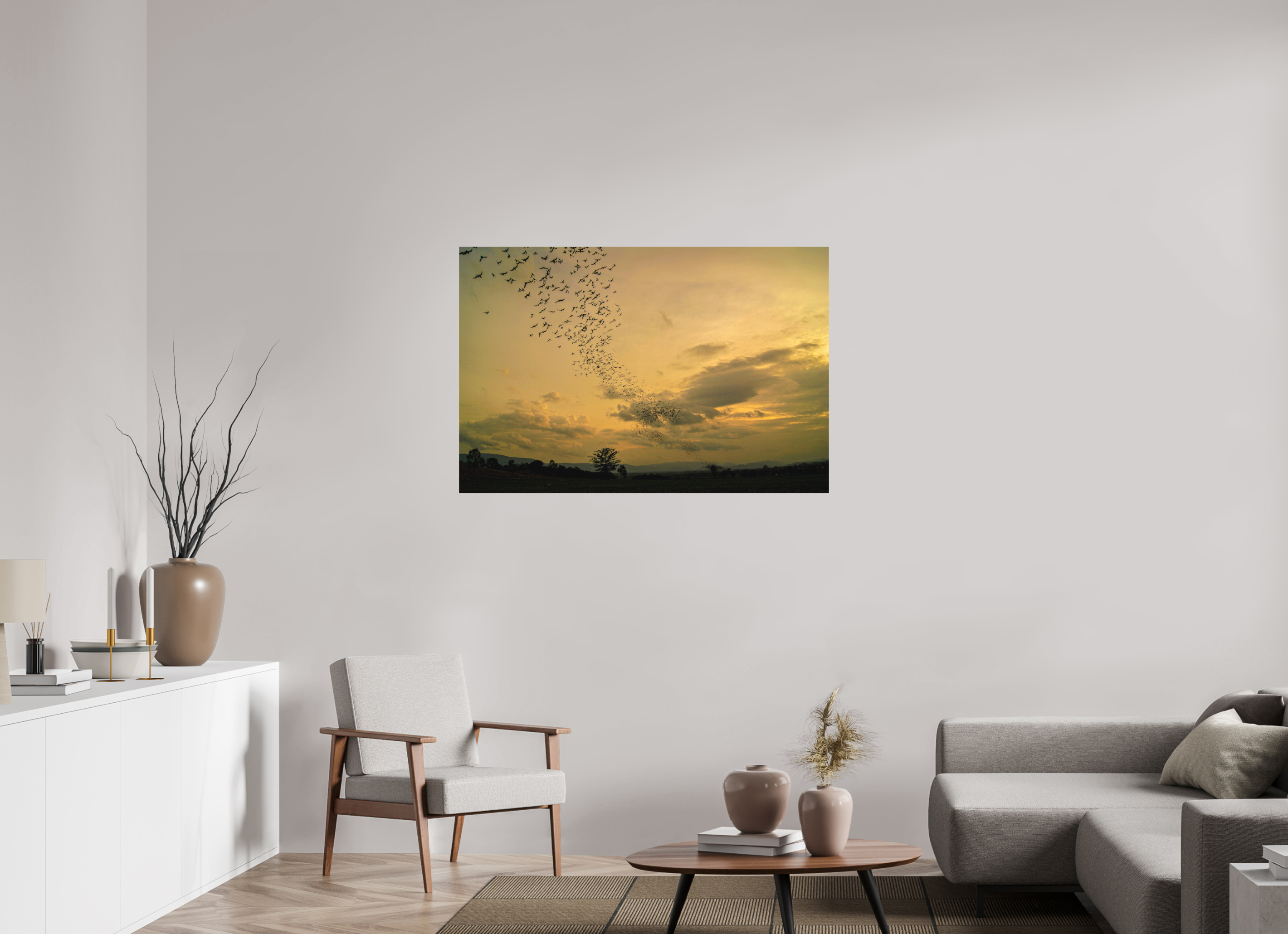 120 x 80 cm, Fine Art Print Smooth Dusk Emergence