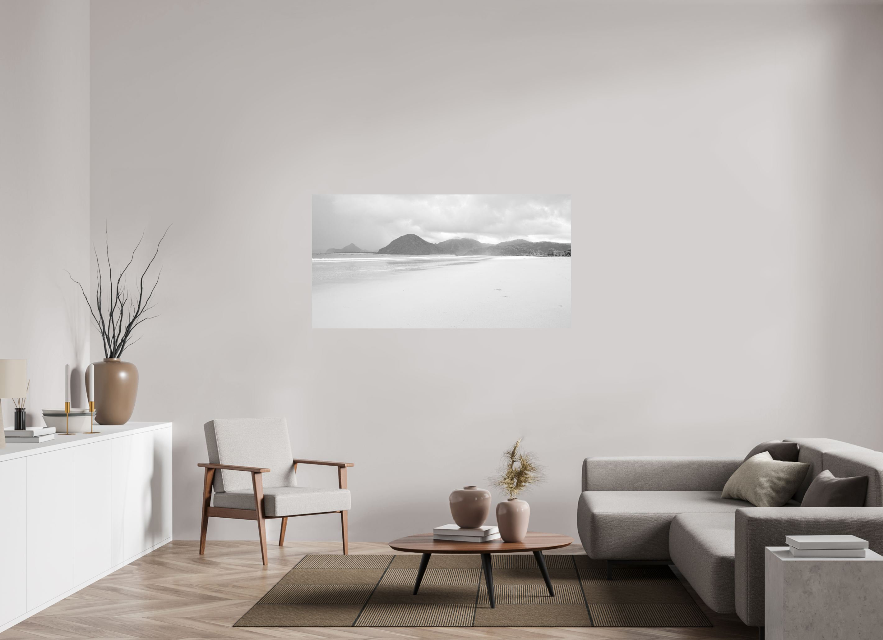 154.6 x 80 cm, Photo Print On Fuji Crystal DP II Wild Shores