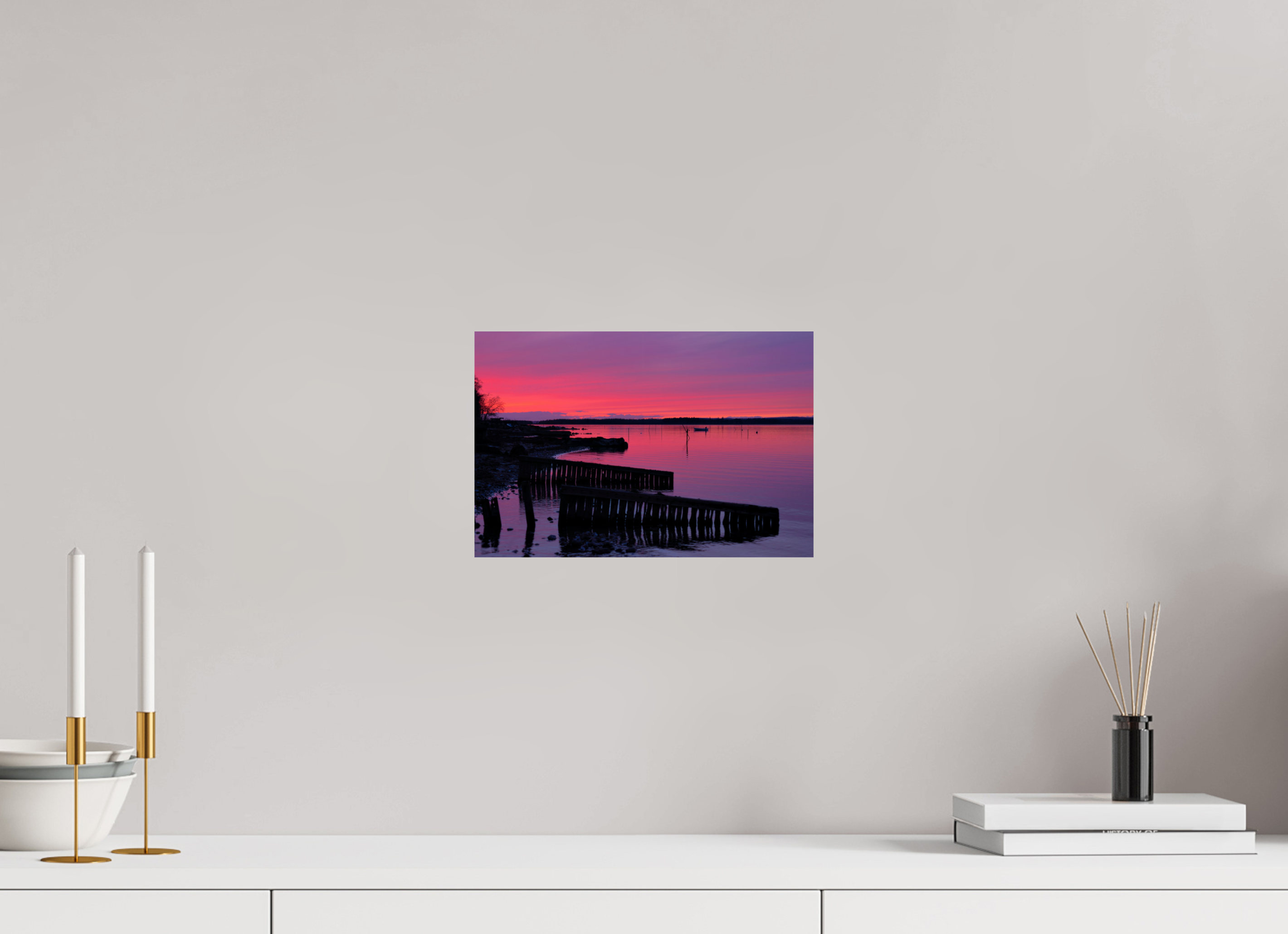 30 x 20 cm, Photo Print On Fuji Crystal DP II After Sunset