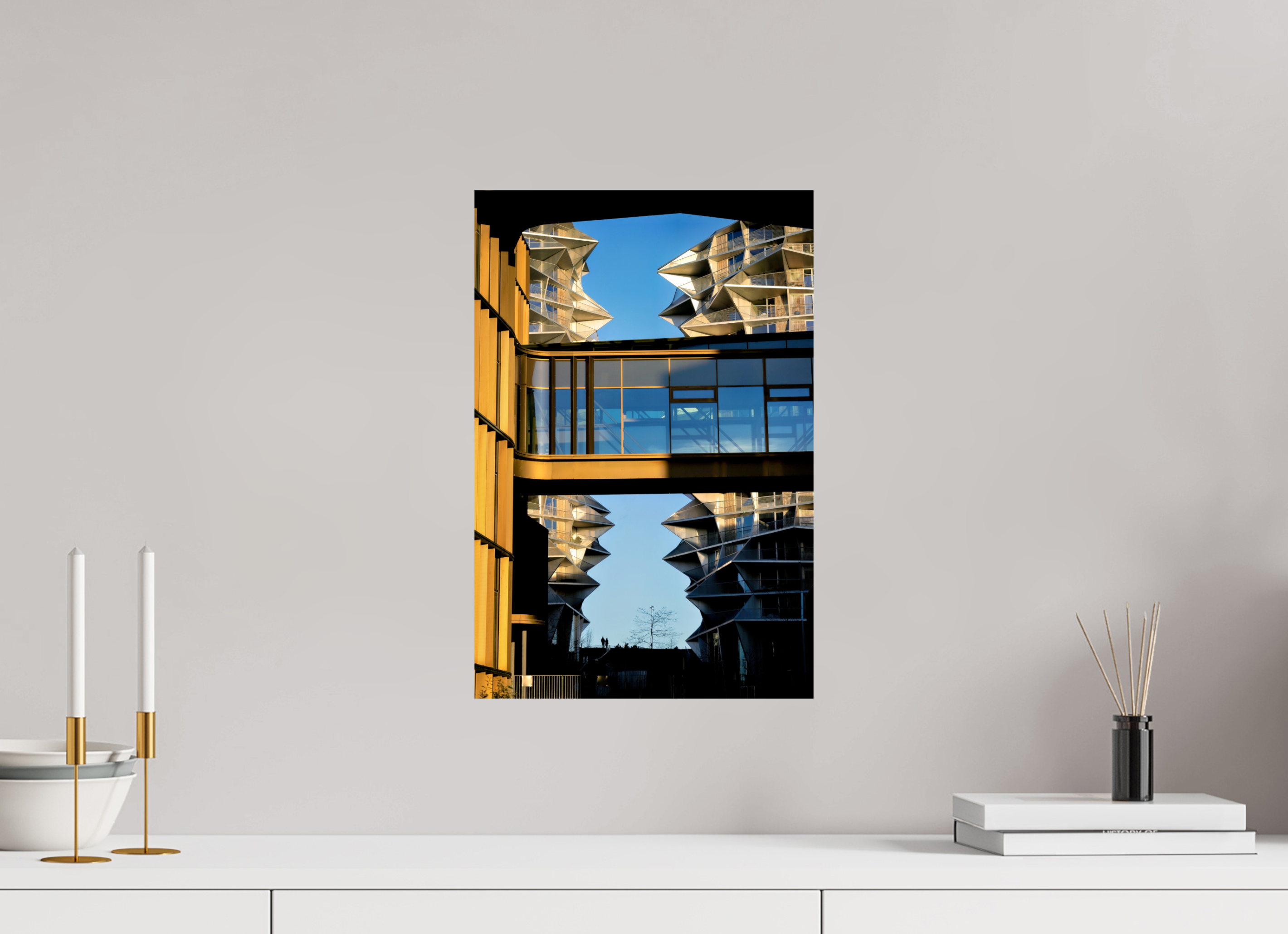 30 x 45 cm, PH Print On Fujiflex High Gloss Between the Towers