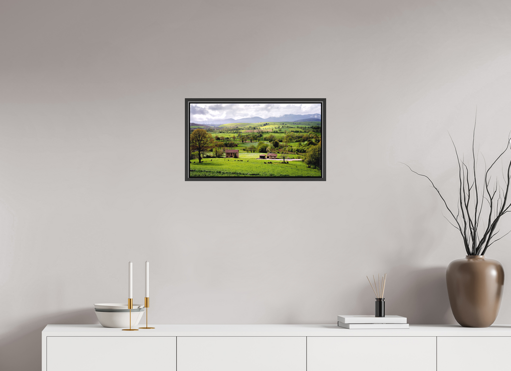 54.9 x 30 cm, Canvas Fields in Bloom, Galicia