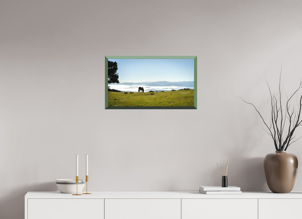 64 x 36 cm, Whitewall Design Edition A Horse with a View - Spain