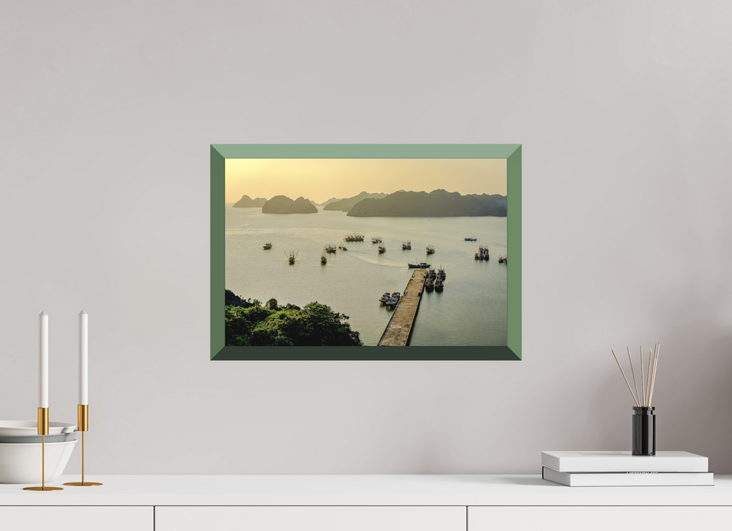 44.3 x 30 cm, Whitewall Design Edition Golden Harbour – Cat Ba Island, Vietnam