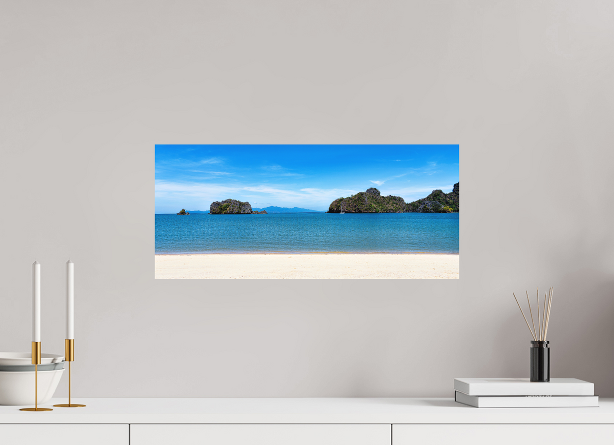56.5 x 25 cm, Fine Art Print Smooth Tanjung Rhu Serenity, Langkawi, Malaysia