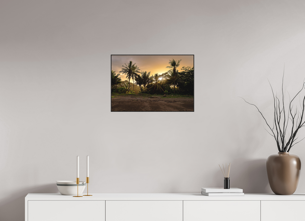 58.7 x 40 cm, Solid Wood Artbox Sunlit Shores