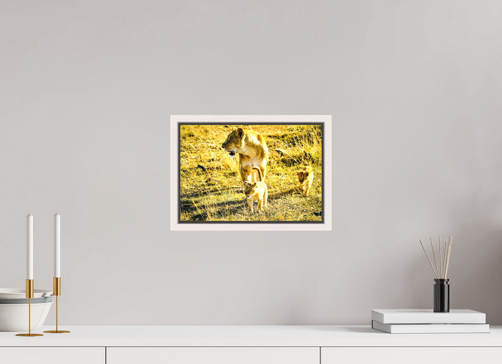 30 x 20 cm, Matte Canvas 15 mm Frame Savanna Legacy