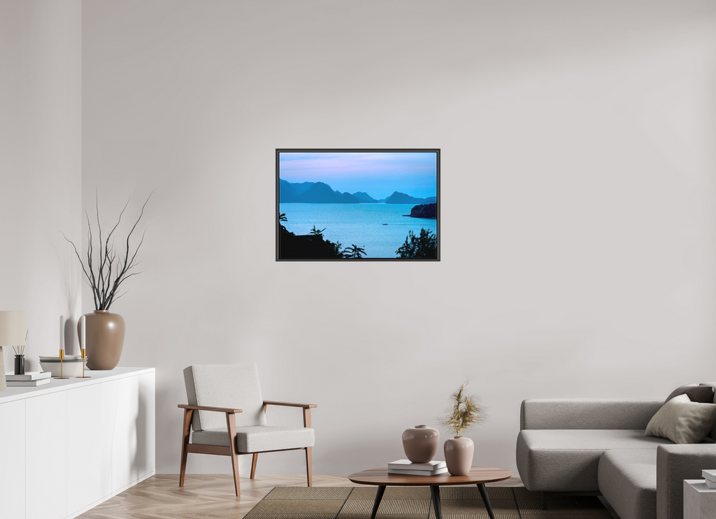 90 x 60 cm, Canvas Blue Silence at Dusk