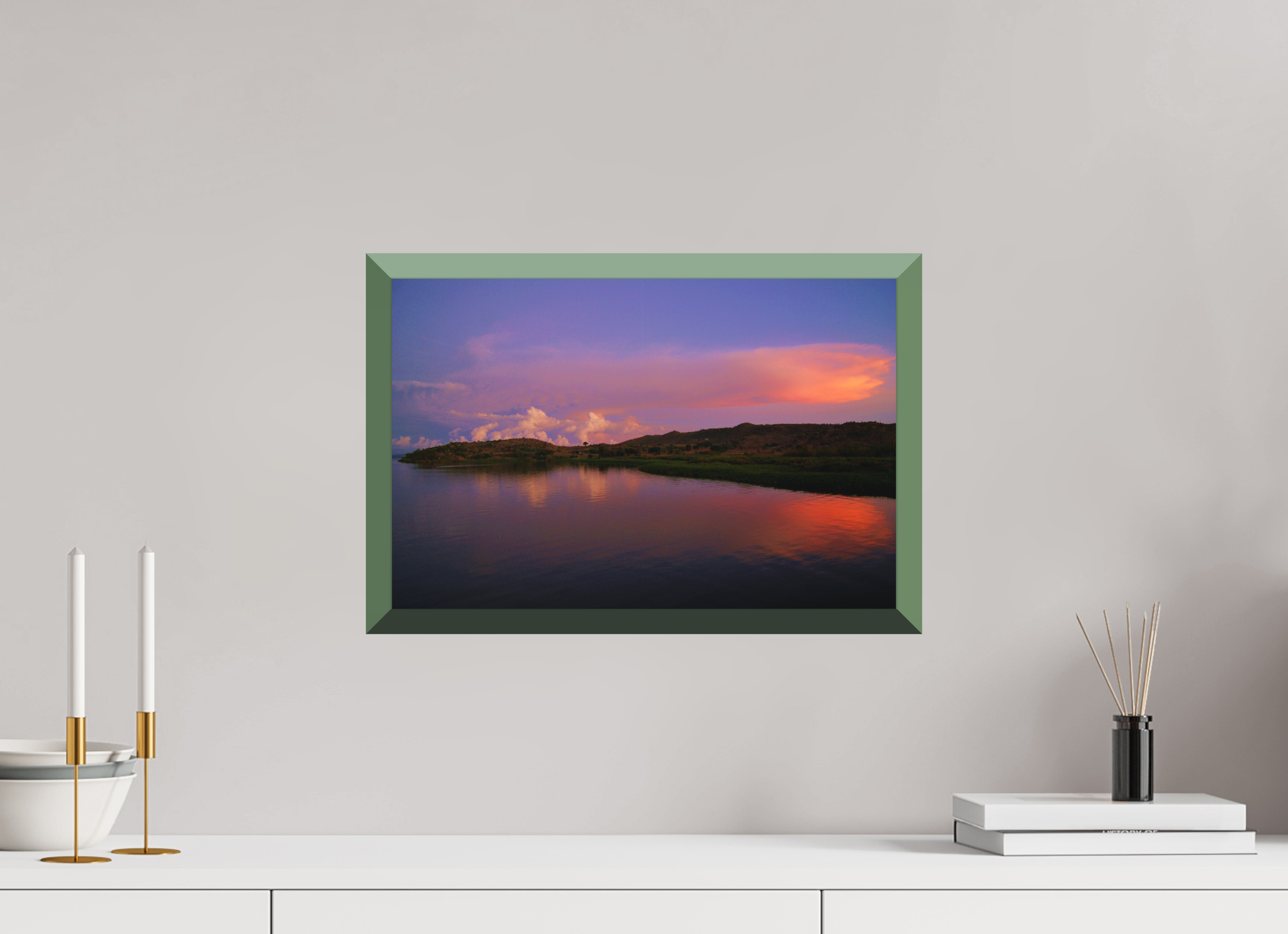 45 x 30 cm, Whitewall Design Edition Sunrise Hues - Tanzania