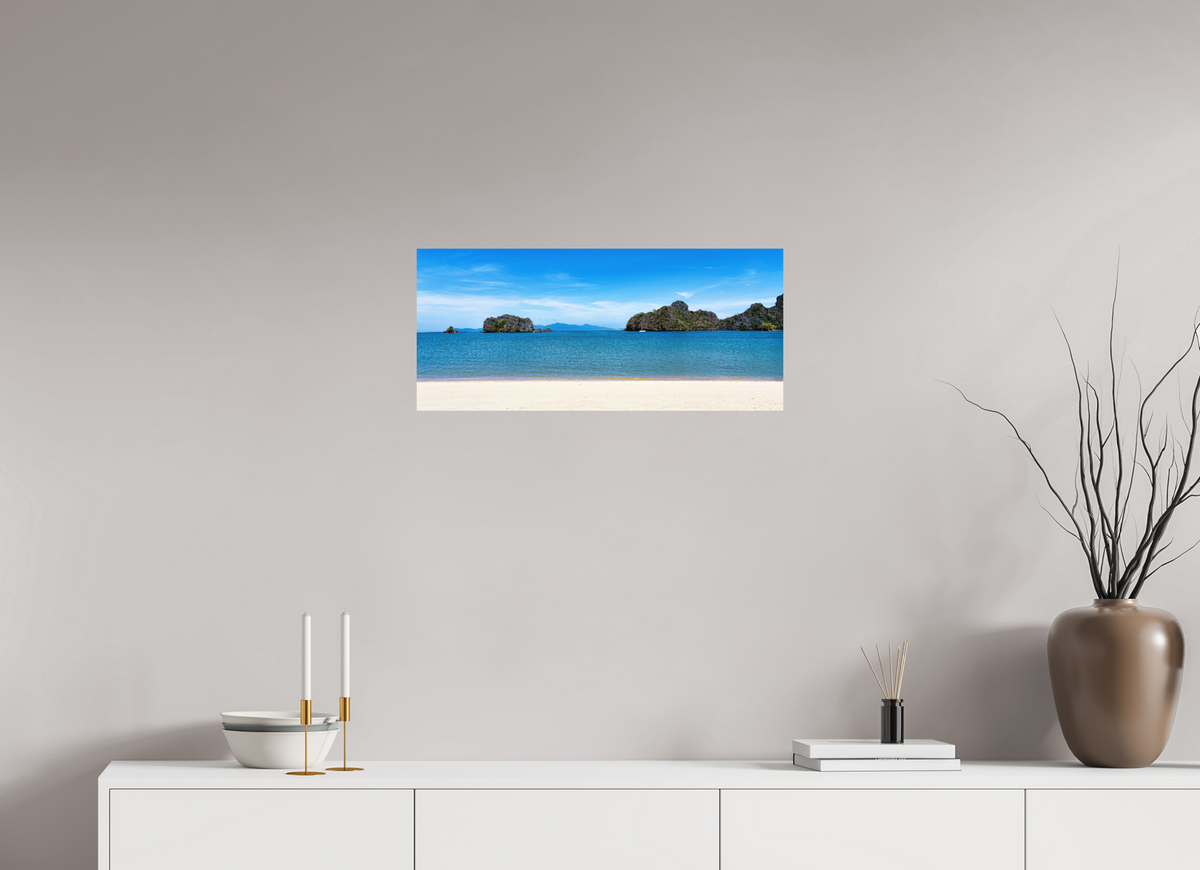 67.8 x 30 cm, Fine Art Print Smooth Tanjung Rhu Serenity, Langkawi, Malaysia