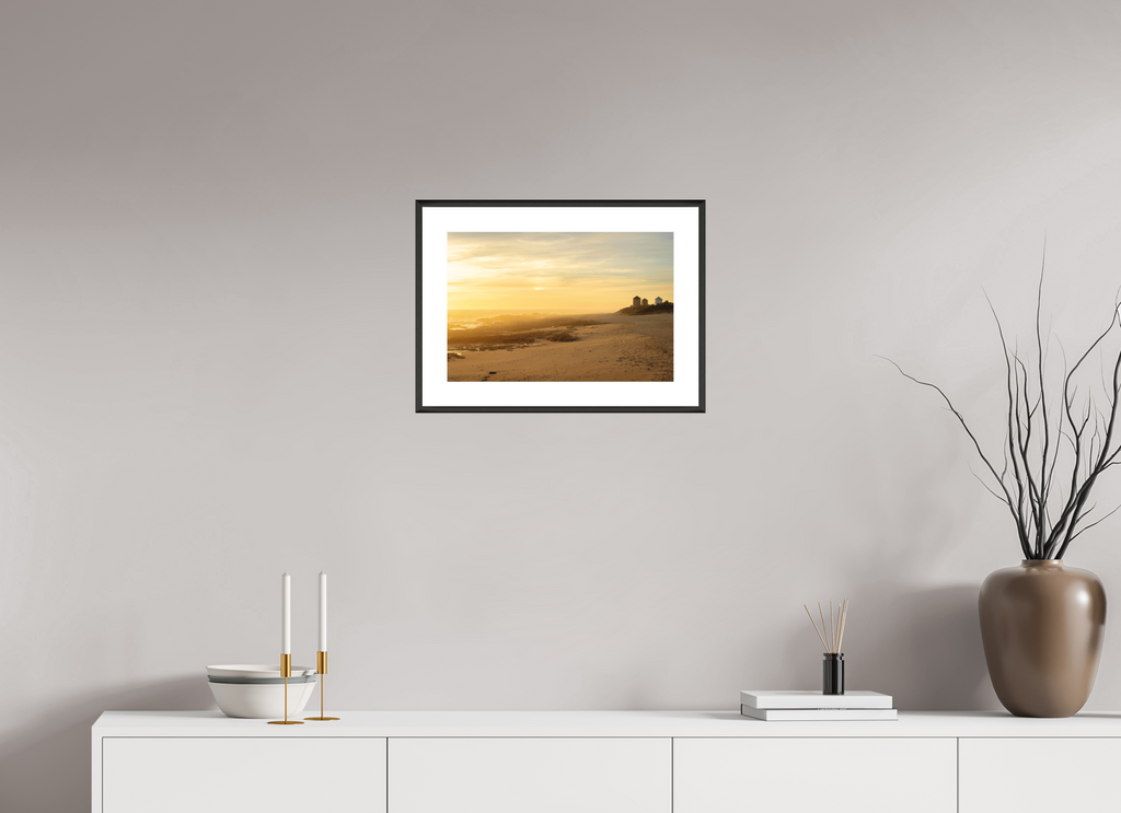 45 x 30 cm, Changeable Magnetic Frame - Hahnemühle Fineart Pearl Ancient Mills