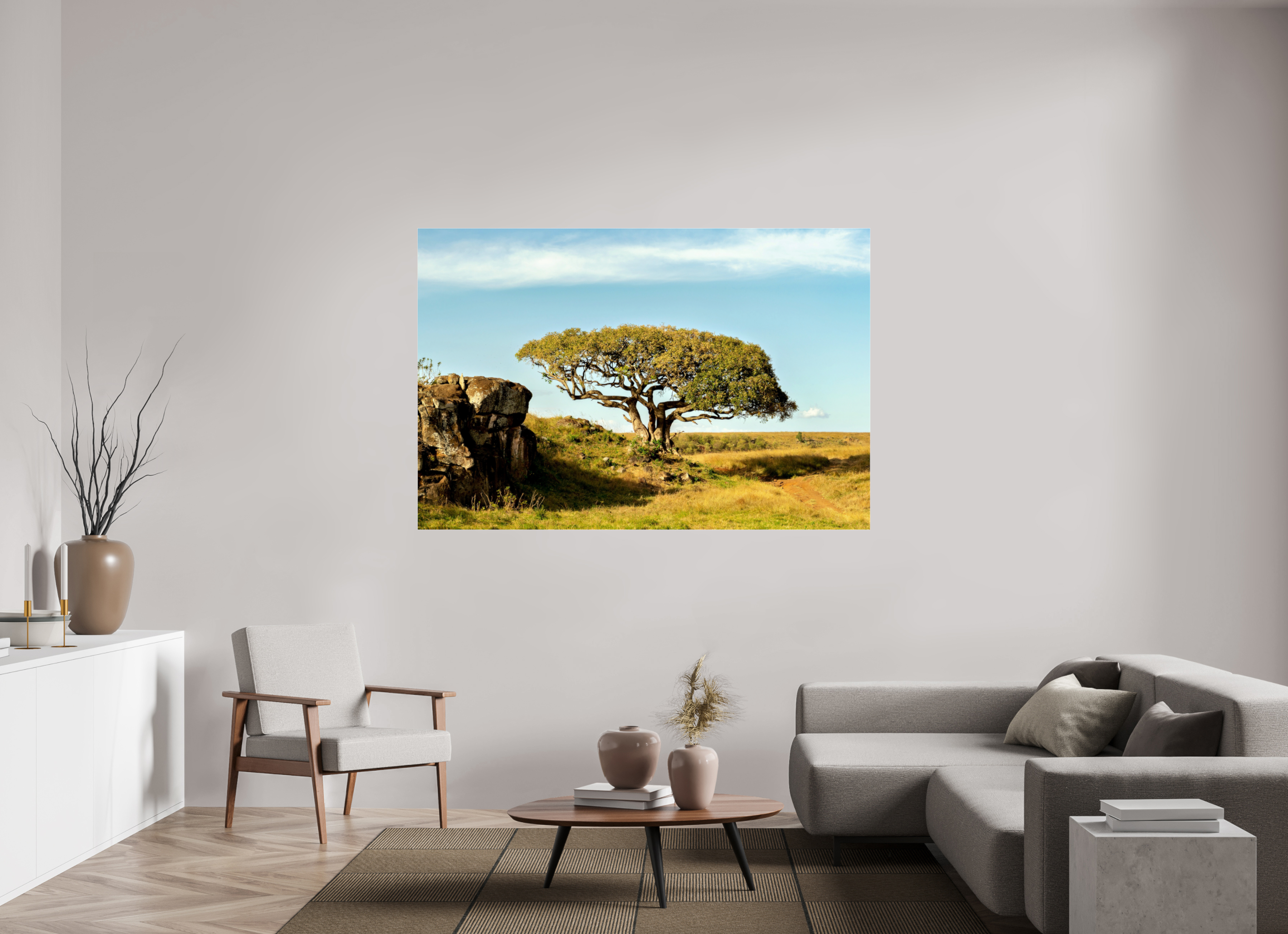 180 x 120 cm, Photo Print Under Acrylic Glass Her Majesty Tree