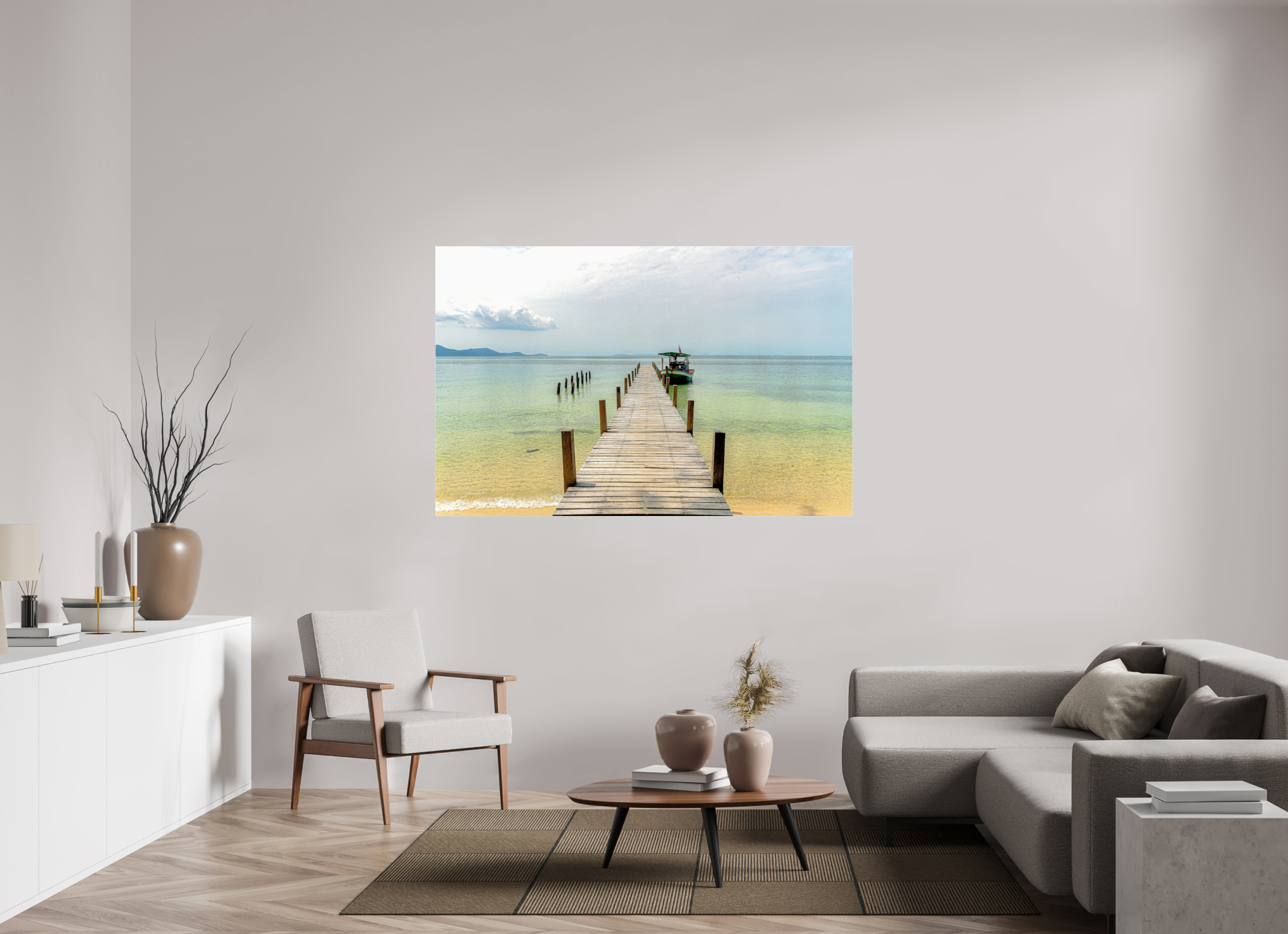 170.1 x 110 cm, Photo Print Under Acrylic Glass Starfish Shores, Phú Quốc, Vietnam