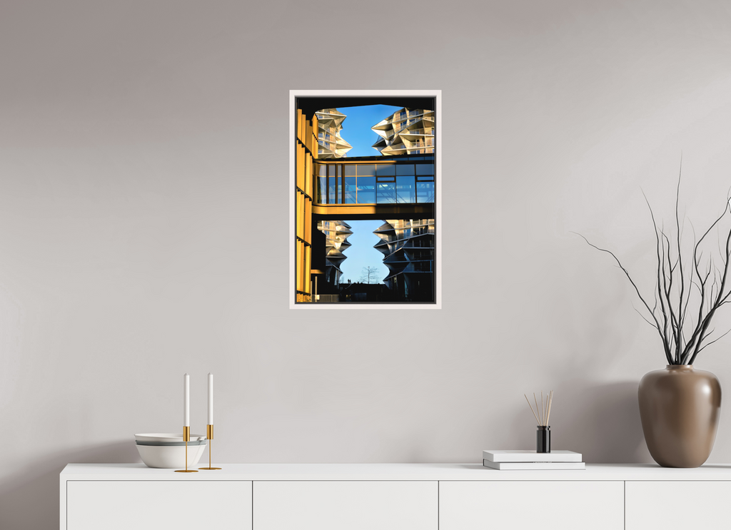 40 x 60 cm, Matte Canvas 15 mm Frame Between the Towers