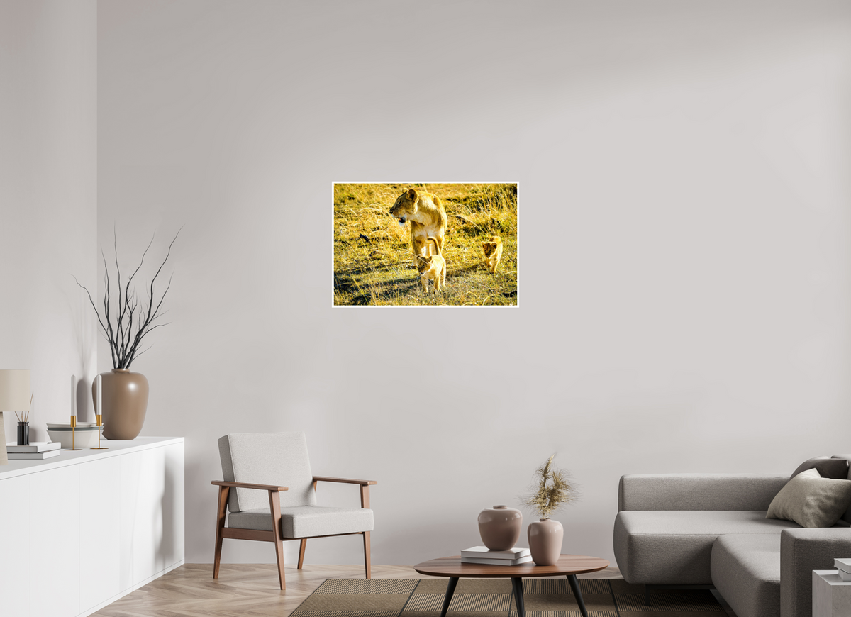 90 x 60 cm, Fujiflex High Gloss with 1 cm Border Savanna Legacy
