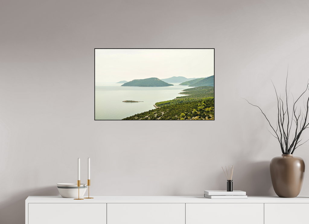 83.9 x 50 cm, Solid Wood Artbox Floating Islands