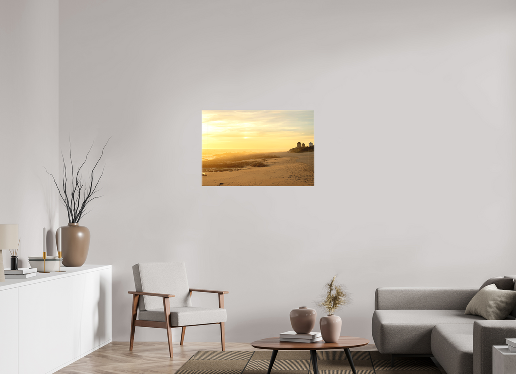 90 x 60 cm, Matte Canvas on Stretcher Frame Ancient Mills