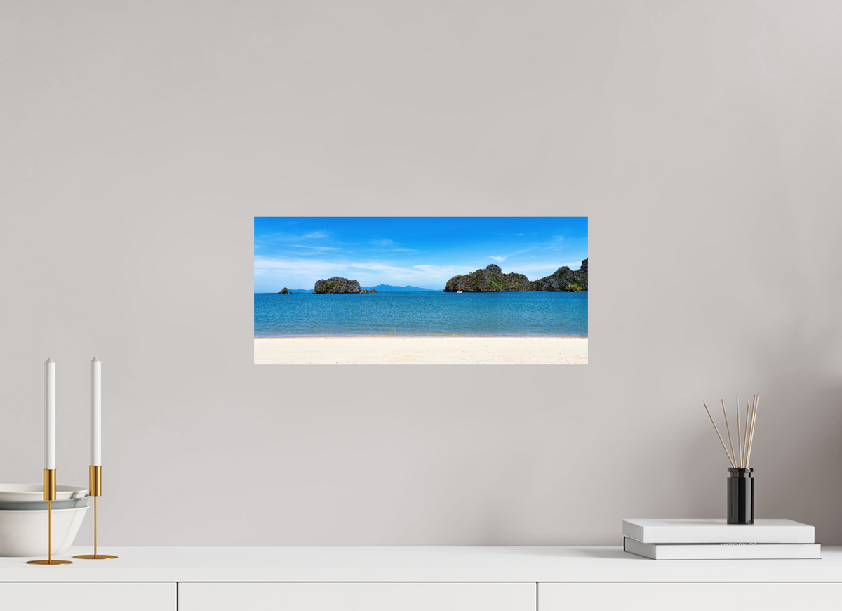 45.2 x 20 cm, Fine Art Print Smooth Tanjung Rhu Serenity, Langkawi, Malaysia