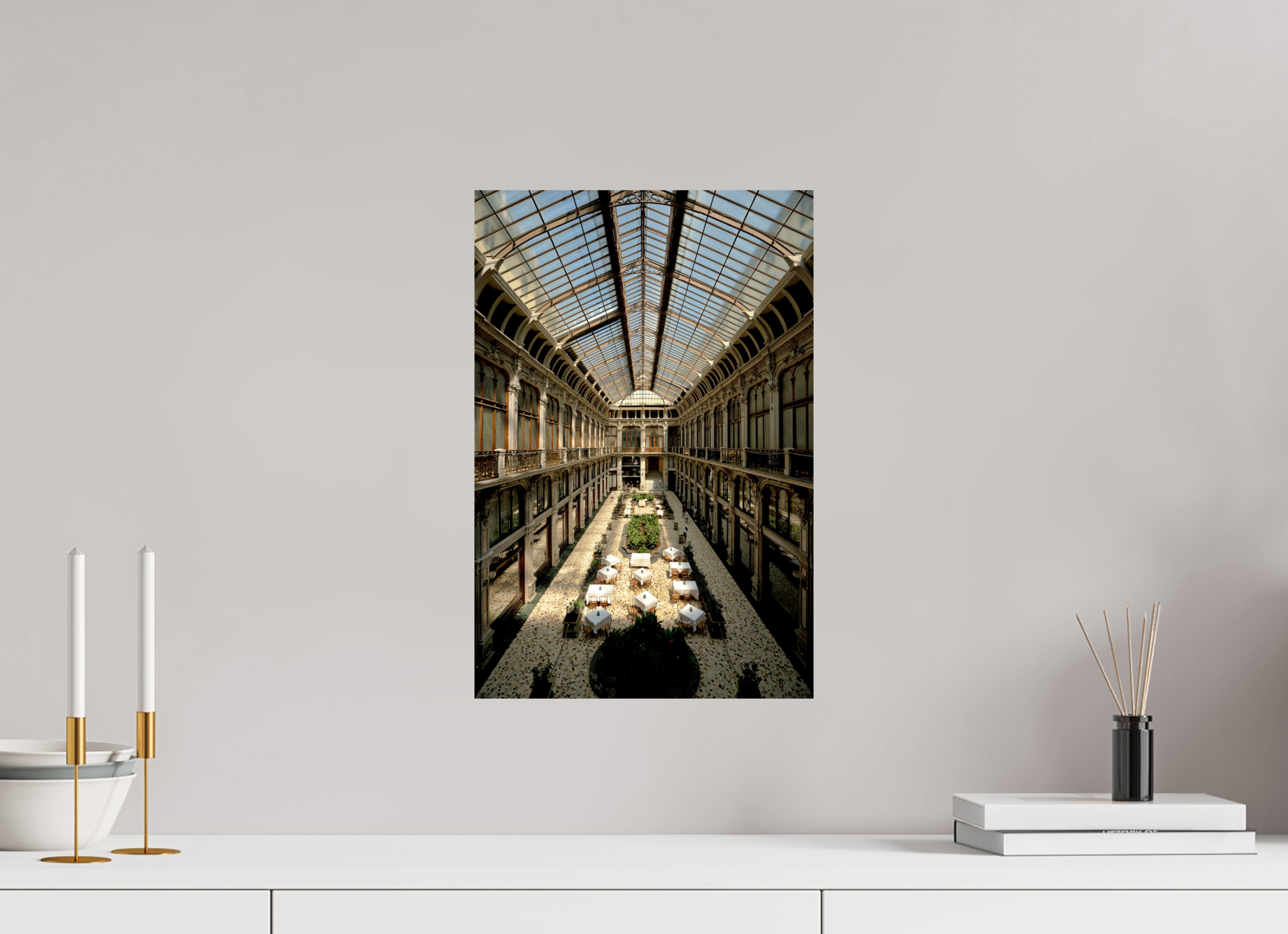 30 x 45 cm, Photo Print On Fuji Crystal DP II Beneath the Glass Vault